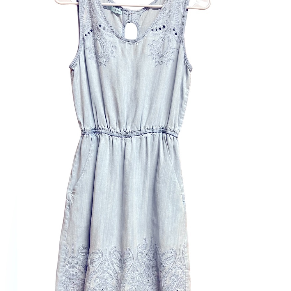 Maurice’s (faux) Denim Spring Dress W/Pockets